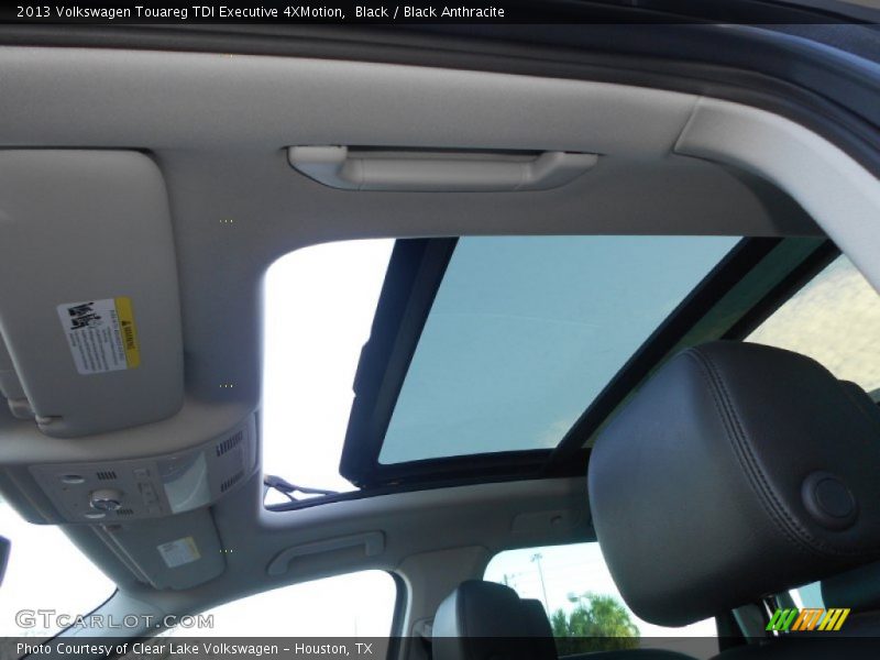 Sunroof of 2013 Touareg TDI Executive 4XMotion