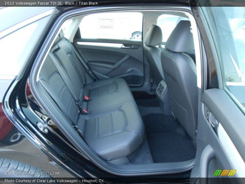 Black / Titan Black 2013 Volkswagen Passat TDI SE