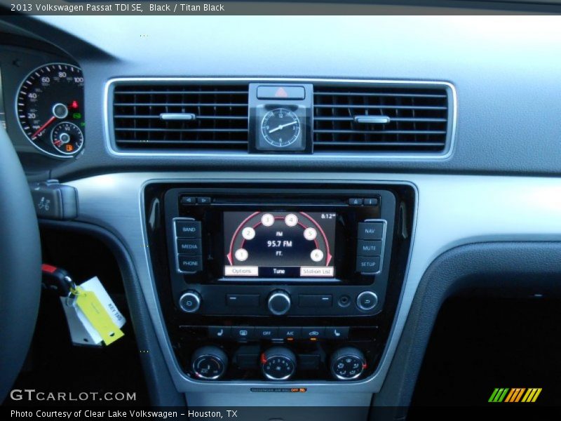 Black / Titan Black 2013 Volkswagen Passat TDI SE