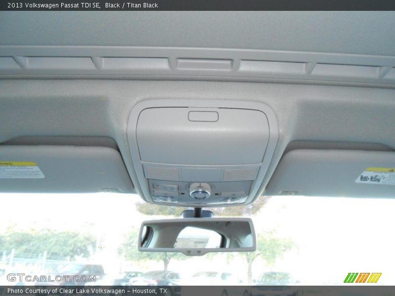 Black / Titan Black 2013 Volkswagen Passat TDI SE