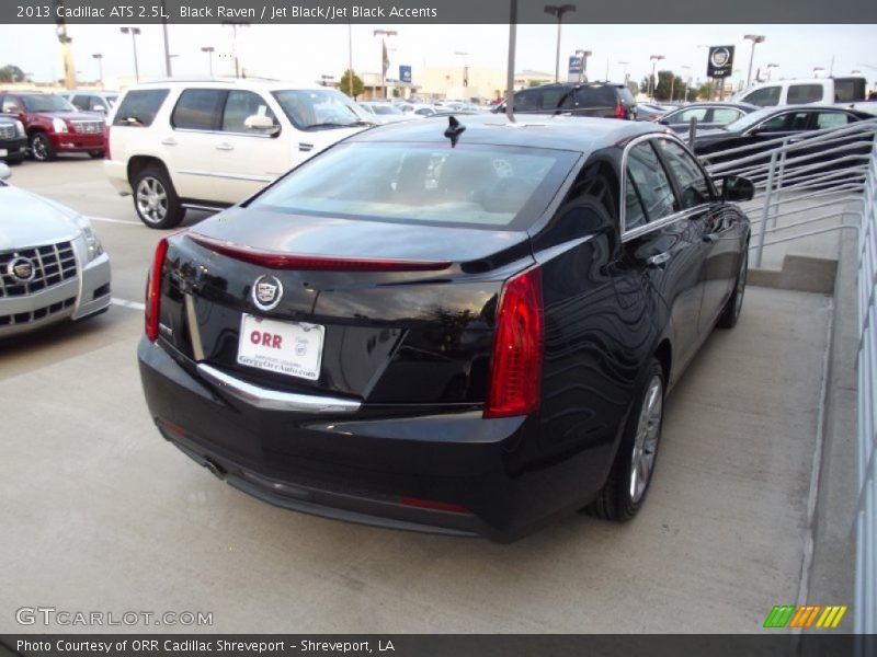 Black Raven / Jet Black/Jet Black Accents 2013 Cadillac ATS 2.5L