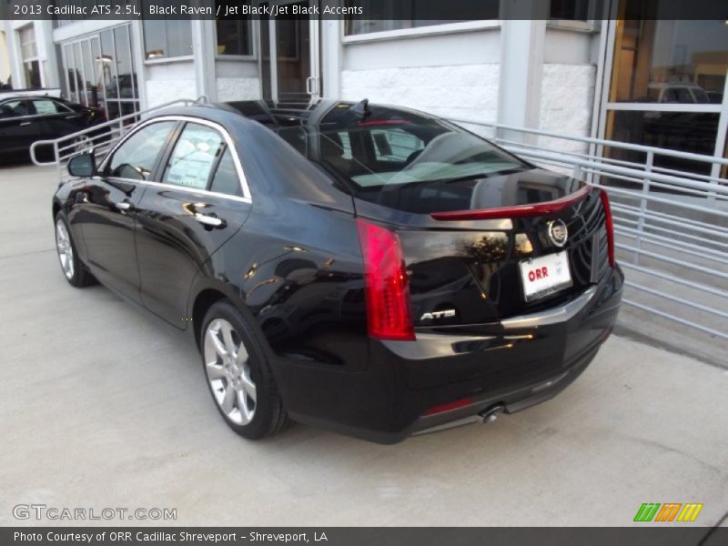 Black Raven / Jet Black/Jet Black Accents 2013 Cadillac ATS 2.5L