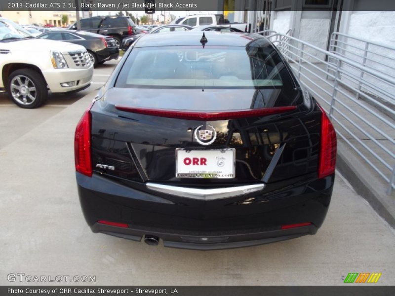 Black Raven / Jet Black/Jet Black Accents 2013 Cadillac ATS 2.5L