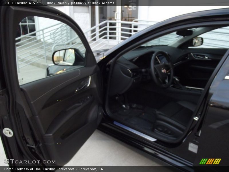 Black Raven / Jet Black/Jet Black Accents 2013 Cadillac ATS 2.5L