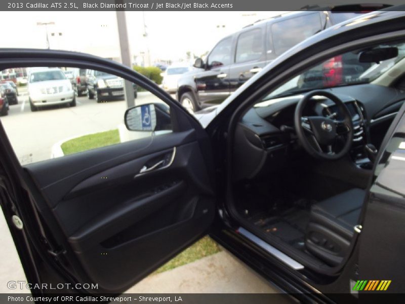 Black Diamond Tricoat / Jet Black/Jet Black Accents 2013 Cadillac ATS 2.5L