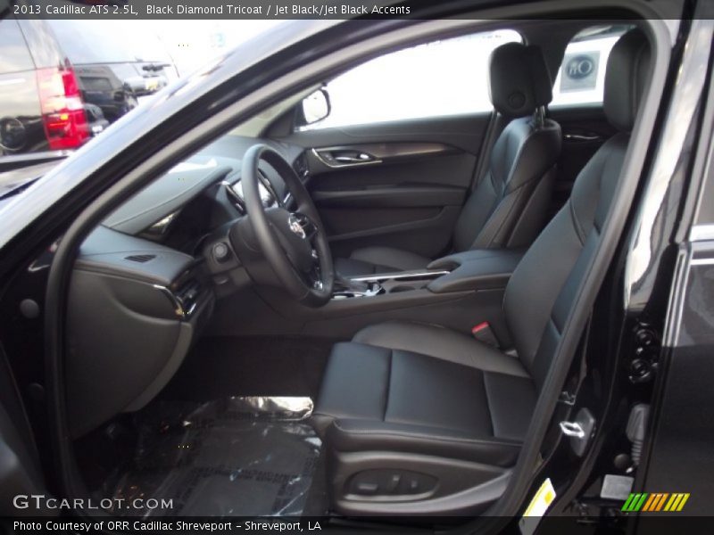 Black Diamond Tricoat / Jet Black/Jet Black Accents 2013 Cadillac ATS 2.5L
