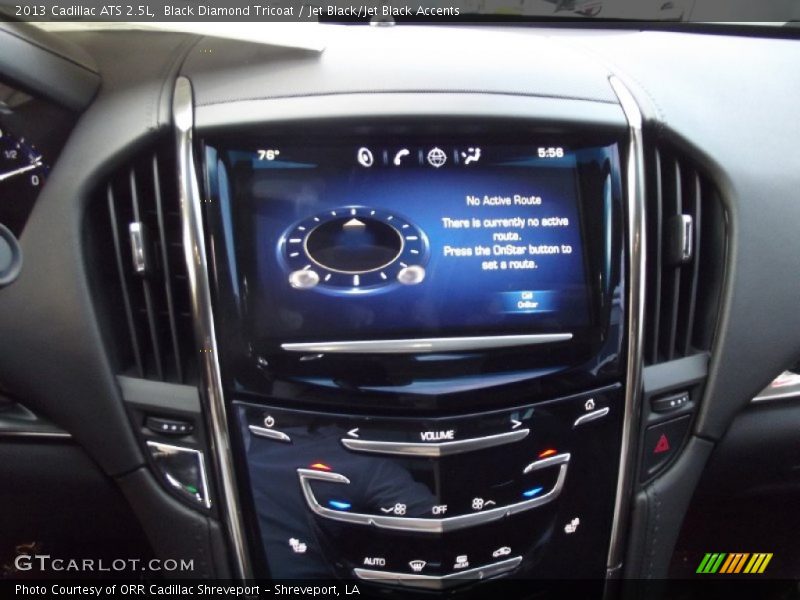 Black Diamond Tricoat / Jet Black/Jet Black Accents 2013 Cadillac ATS 2.5L