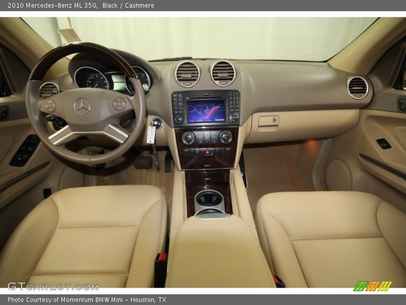 Black / Cashmere 2010 Mercedes-Benz ML 350