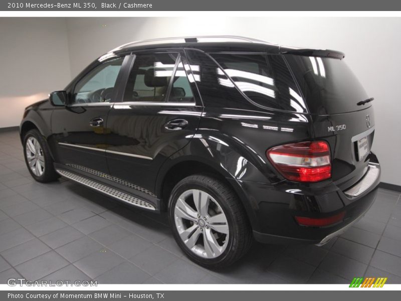 Black / Cashmere 2010 Mercedes-Benz ML 350