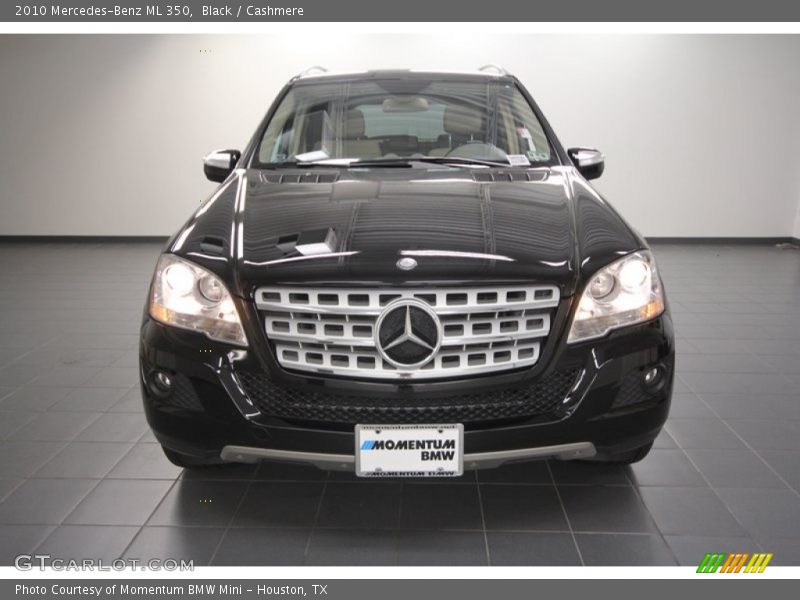 Black / Cashmere 2010 Mercedes-Benz ML 350