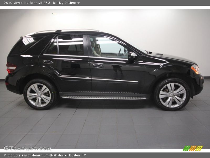 Black / Cashmere 2010 Mercedes-Benz ML 350