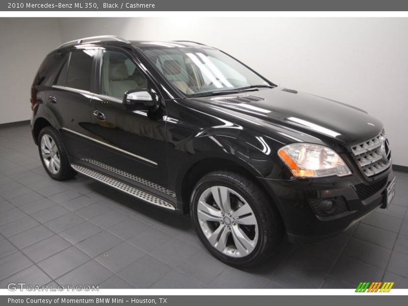 Black / Cashmere 2010 Mercedes-Benz ML 350