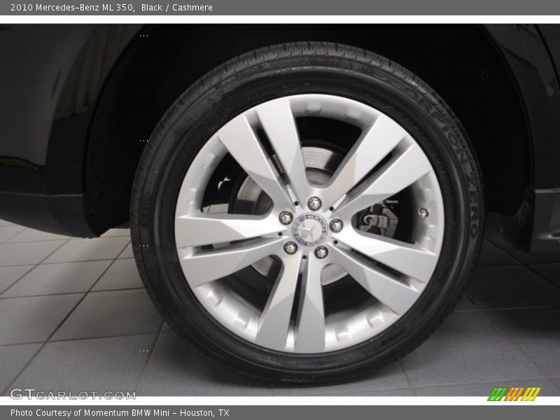 Black / Cashmere 2010 Mercedes-Benz ML 350