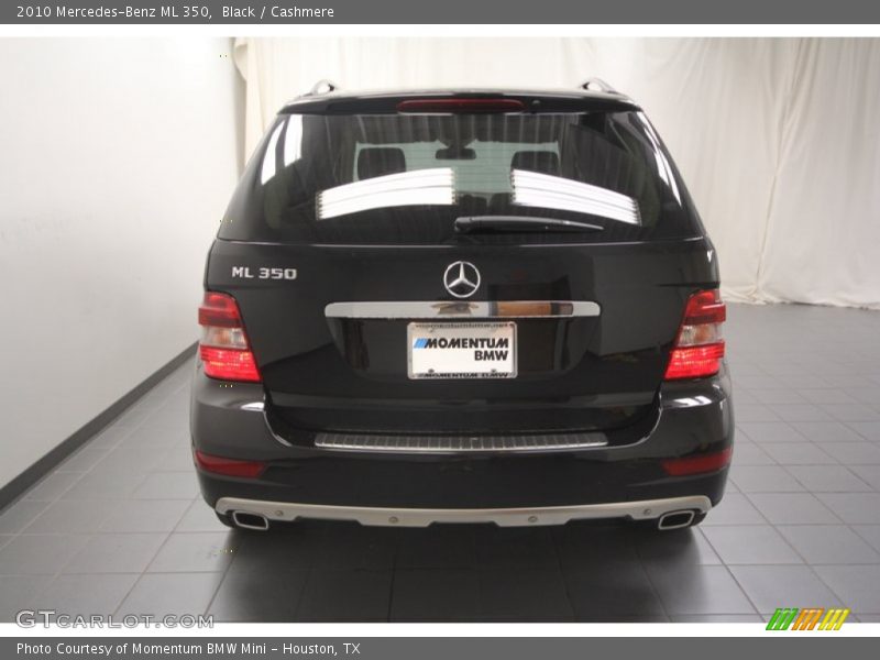 Black / Cashmere 2010 Mercedes-Benz ML 350