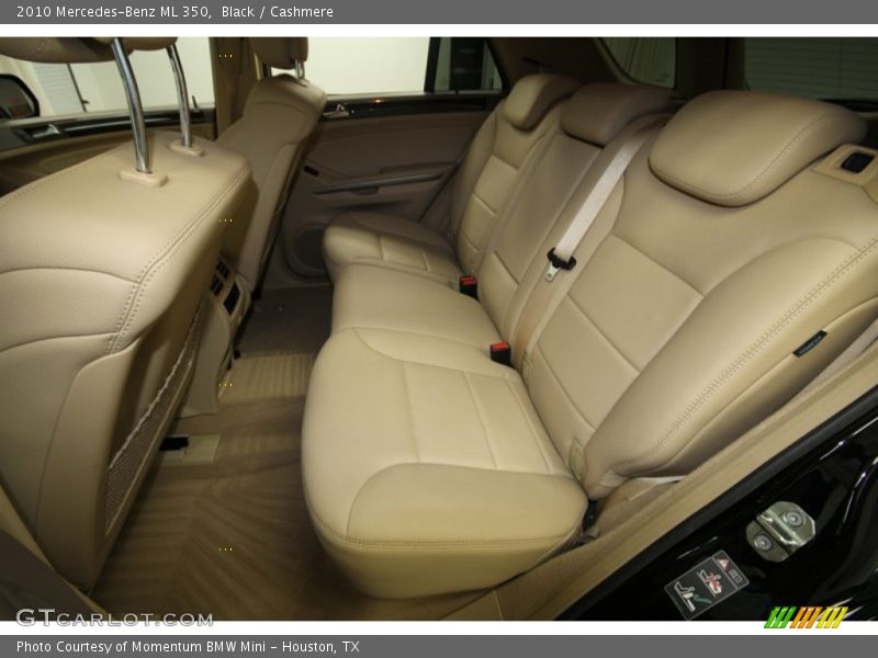 Black / Cashmere 2010 Mercedes-Benz ML 350