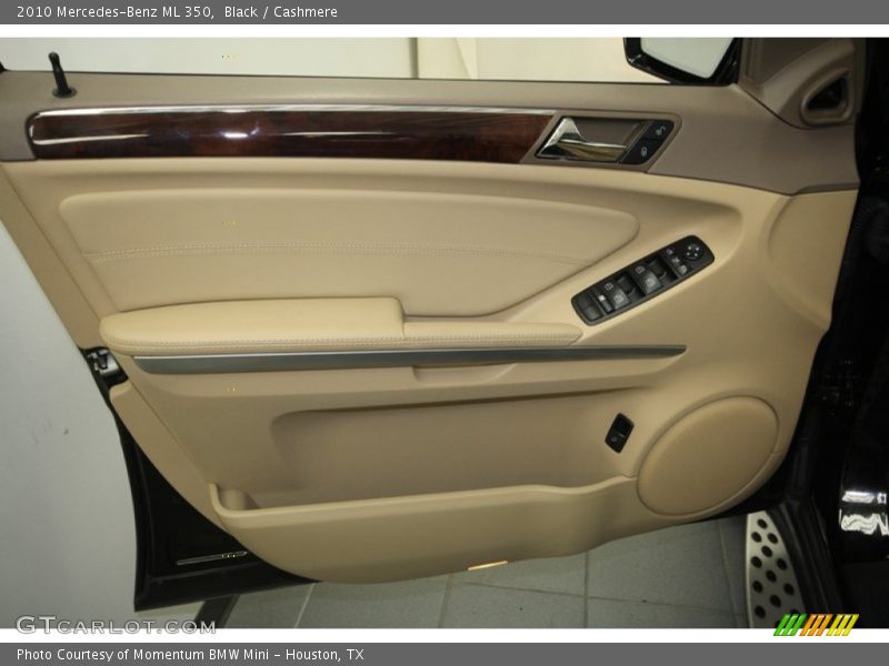 Black / Cashmere 2010 Mercedes-Benz ML 350