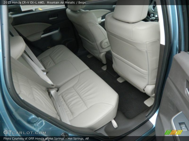 Rear Seat of 2013 CR-V EX-L AWD