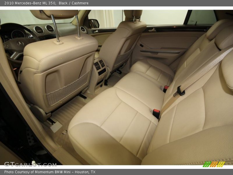 Black / Cashmere 2010 Mercedes-Benz ML 350