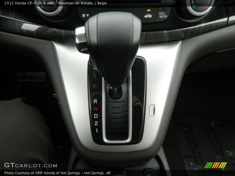  2013 CR-V EX-L AWD 5 Speed Automatic Shifter