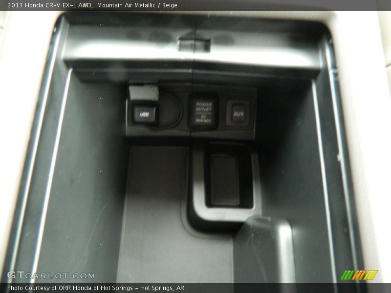 Mountain Air Metallic / Beige 2013 Honda CR-V EX-L AWD