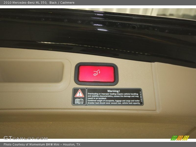 Black / Cashmere 2010 Mercedes-Benz ML 350