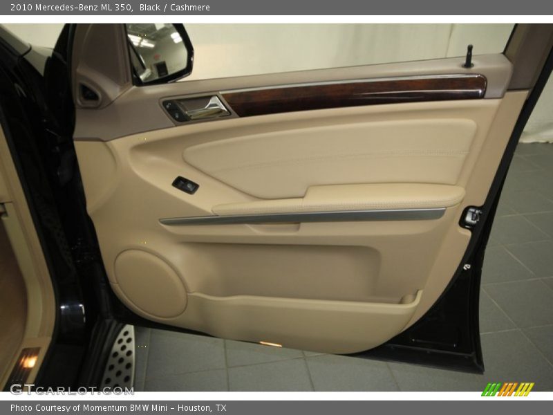 Black / Cashmere 2010 Mercedes-Benz ML 350