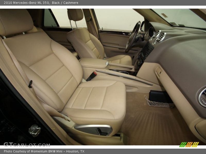 Black / Cashmere 2010 Mercedes-Benz ML 350