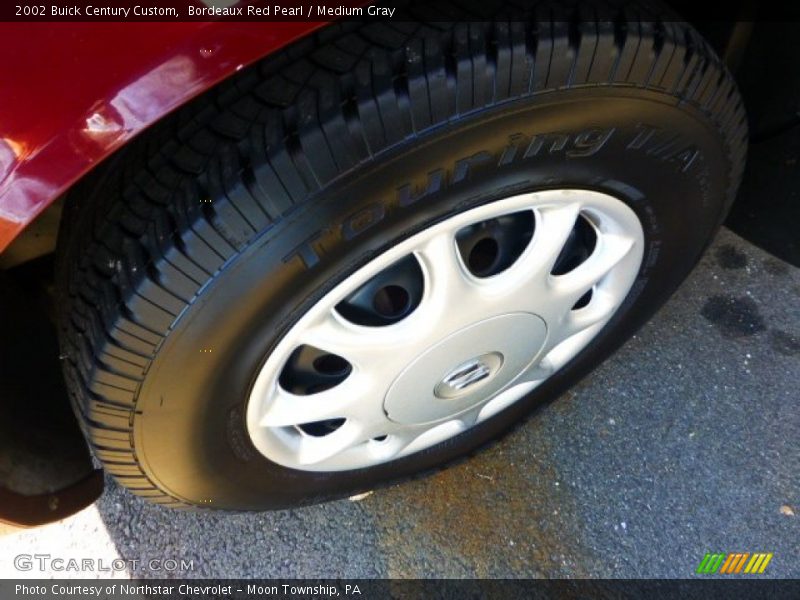 Bordeaux Red Pearl / Medium Gray 2002 Buick Century Custom