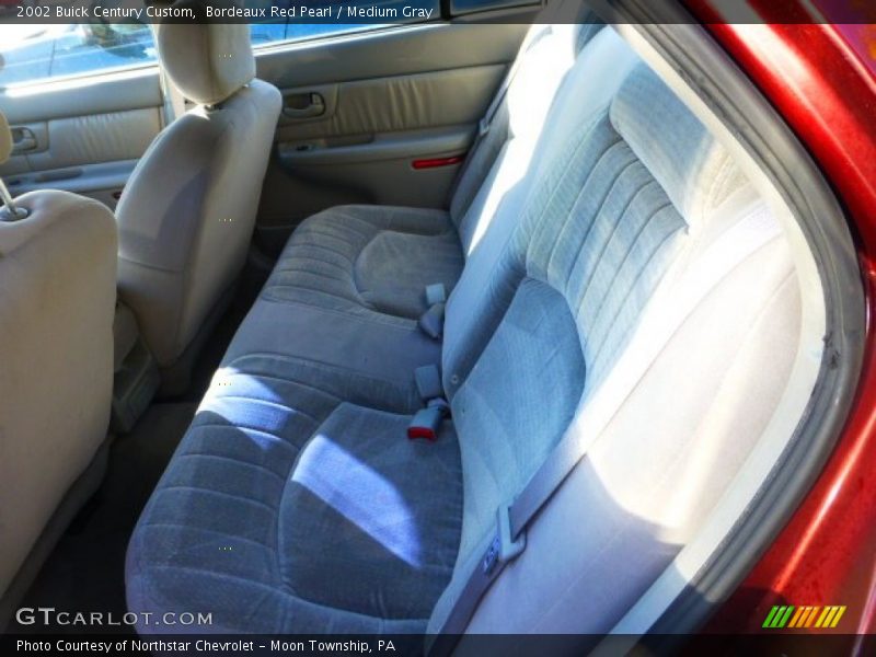 Bordeaux Red Pearl / Medium Gray 2002 Buick Century Custom