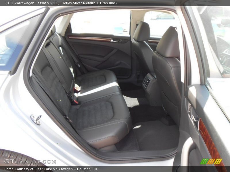 Reflex Silver Metallic / Titan Black 2013 Volkswagen Passat V6 SEL