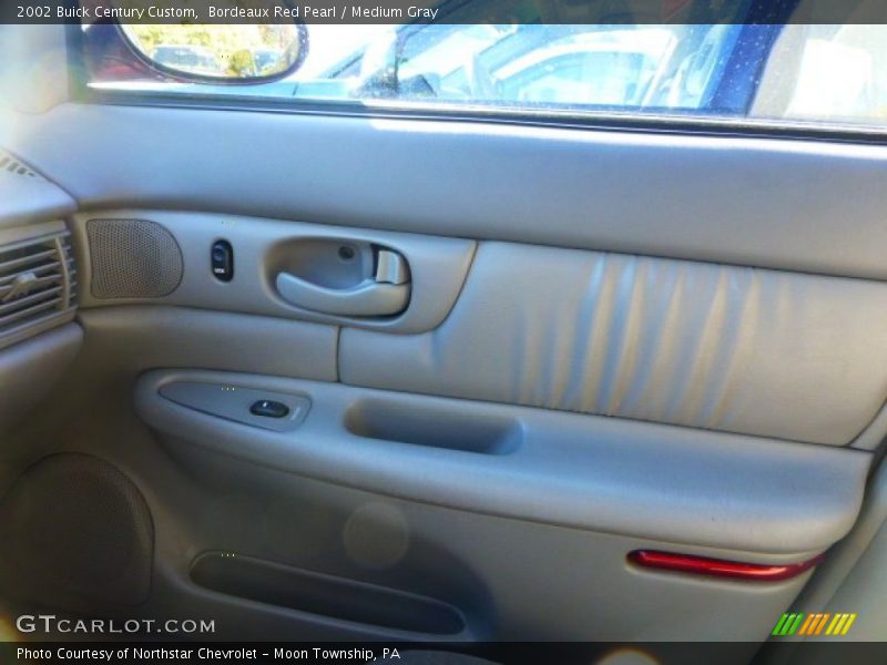 Bordeaux Red Pearl / Medium Gray 2002 Buick Century Custom