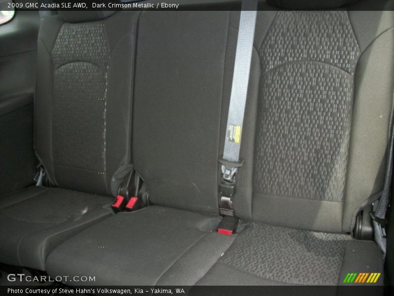 Dark Crimson Metallic / Ebony 2009 GMC Acadia SLE AWD