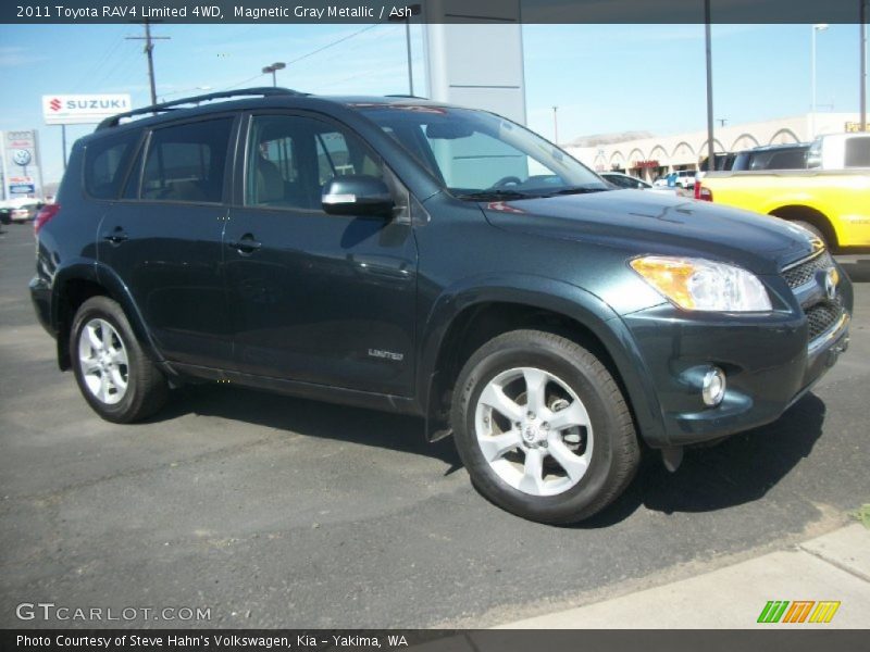 Magnetic Gray Metallic / Ash 2011 Toyota RAV4 Limited 4WD