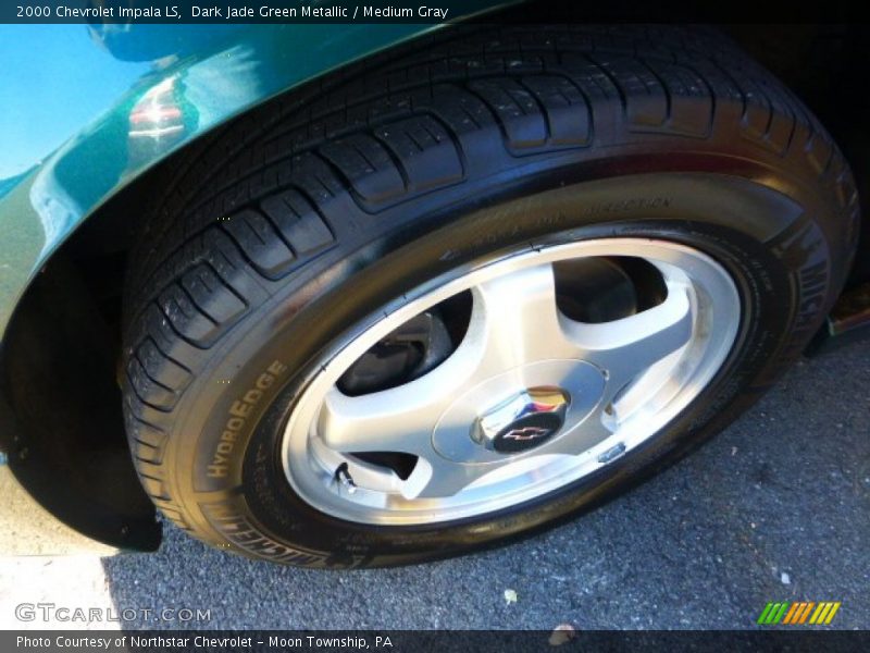 Dark Jade Green Metallic / Medium Gray 2000 Chevrolet Impala LS