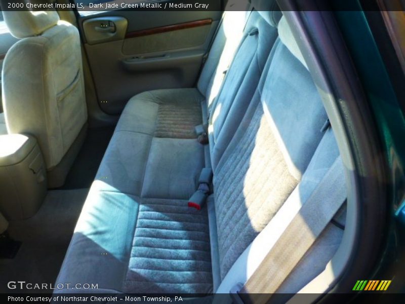 Dark Jade Green Metallic / Medium Gray 2000 Chevrolet Impala LS