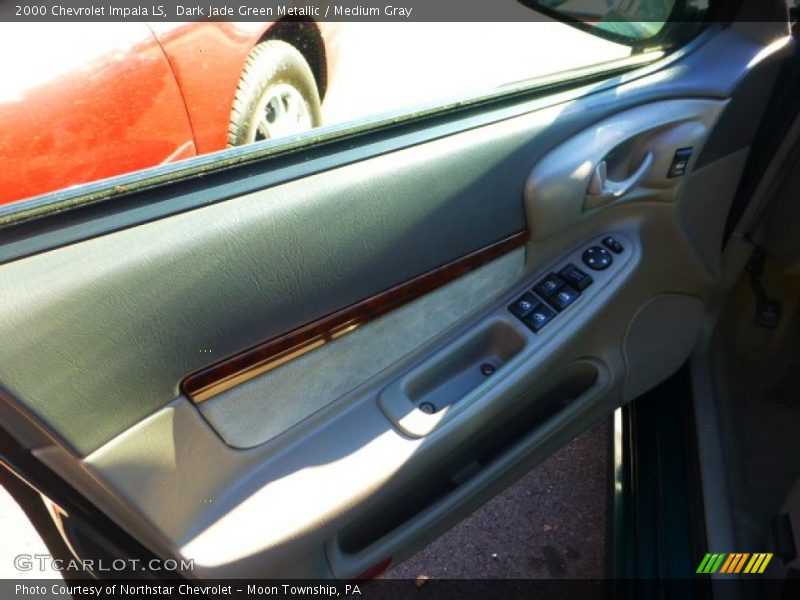 Dark Jade Green Metallic / Medium Gray 2000 Chevrolet Impala LS
