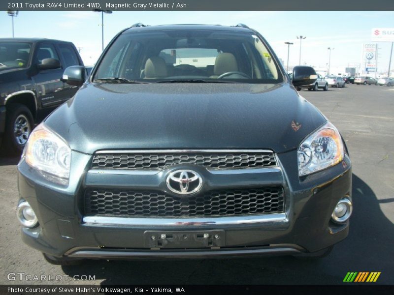 Magnetic Gray Metallic / Ash 2011 Toyota RAV4 Limited 4WD