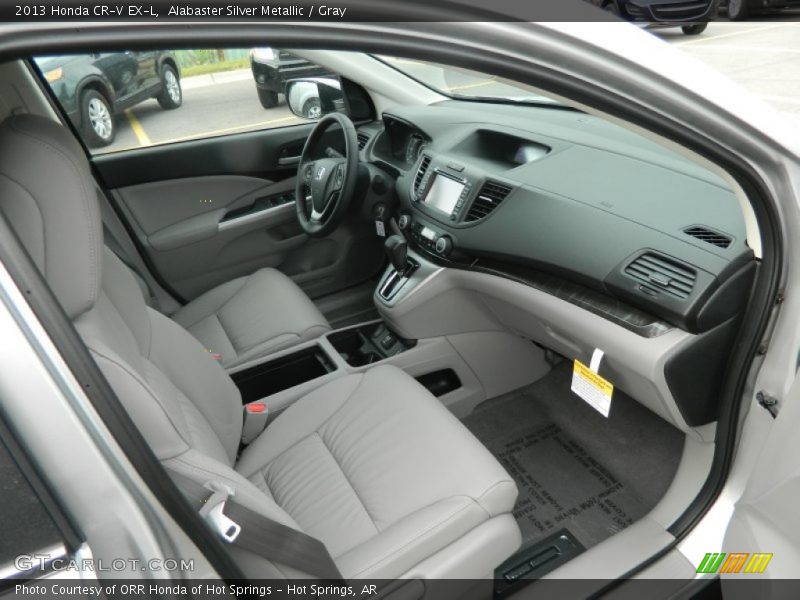  2013 CR-V EX-L Gray Interior