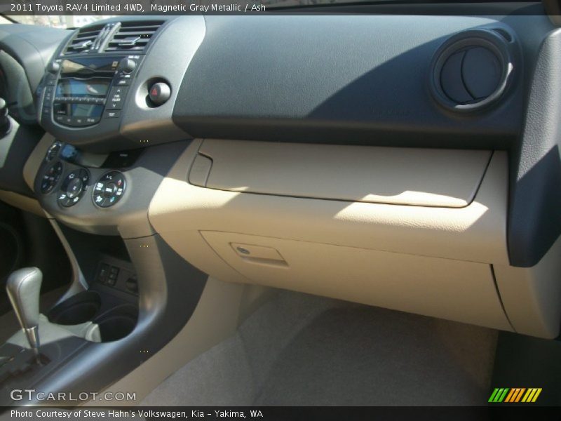 Magnetic Gray Metallic / Ash 2011 Toyota RAV4 Limited 4WD