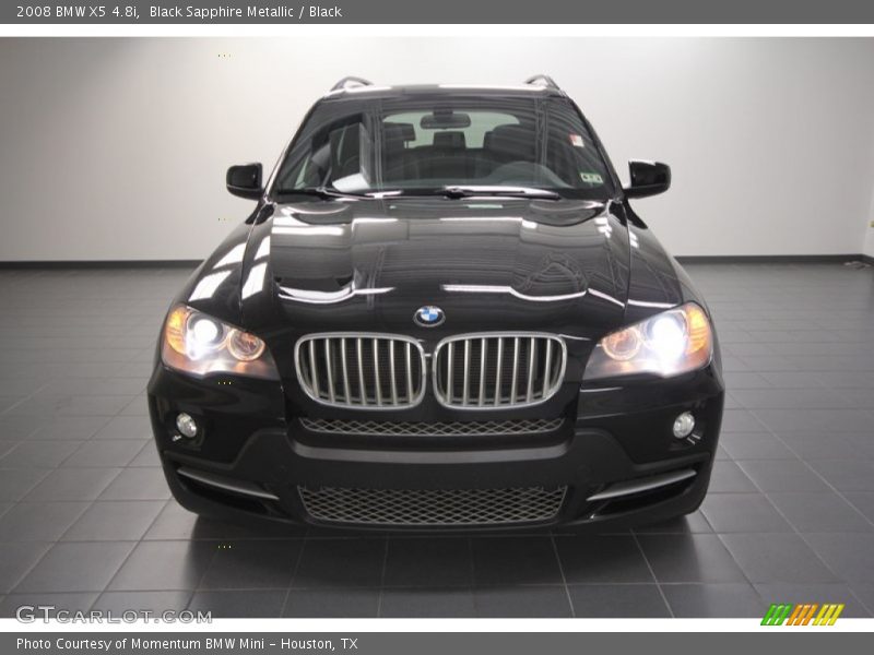 Black Sapphire Metallic / Black 2008 BMW X5 4.8i
