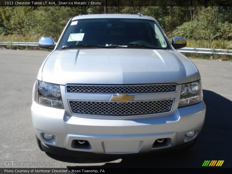 Silver Ice Metallic / Ebony 2013 Chevrolet Tahoe LT 4x4