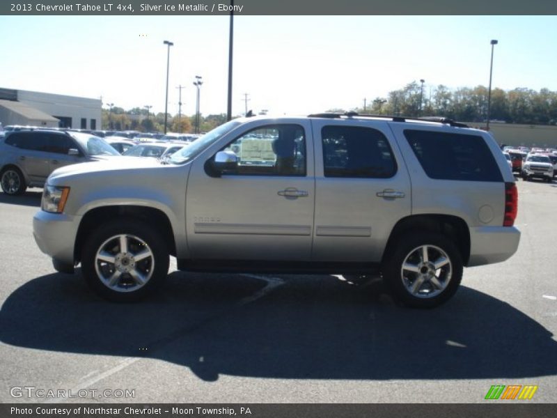 Silver Ice Metallic / Ebony 2013 Chevrolet Tahoe LT 4x4