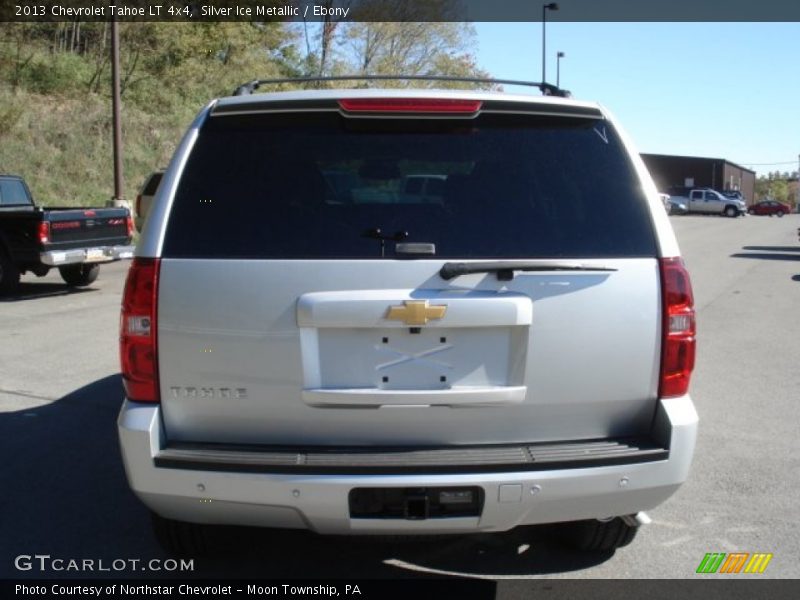 Silver Ice Metallic / Ebony 2013 Chevrolet Tahoe LT 4x4
