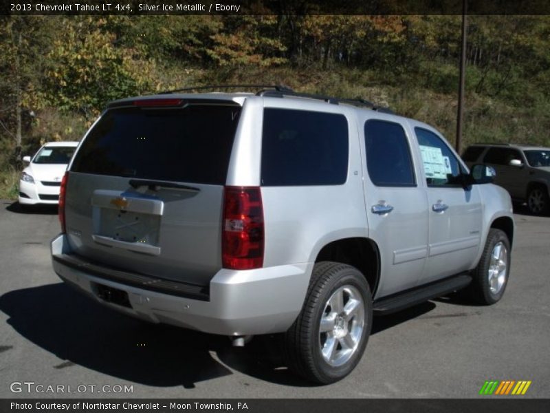 Silver Ice Metallic / Ebony 2013 Chevrolet Tahoe LT 4x4