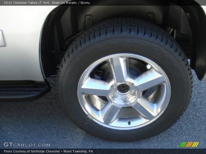 Silver Ice Metallic / Ebony 2013 Chevrolet Tahoe LT 4x4