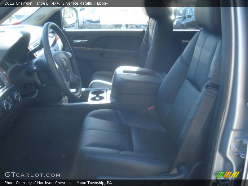 Silver Ice Metallic / Ebony 2013 Chevrolet Tahoe LT 4x4