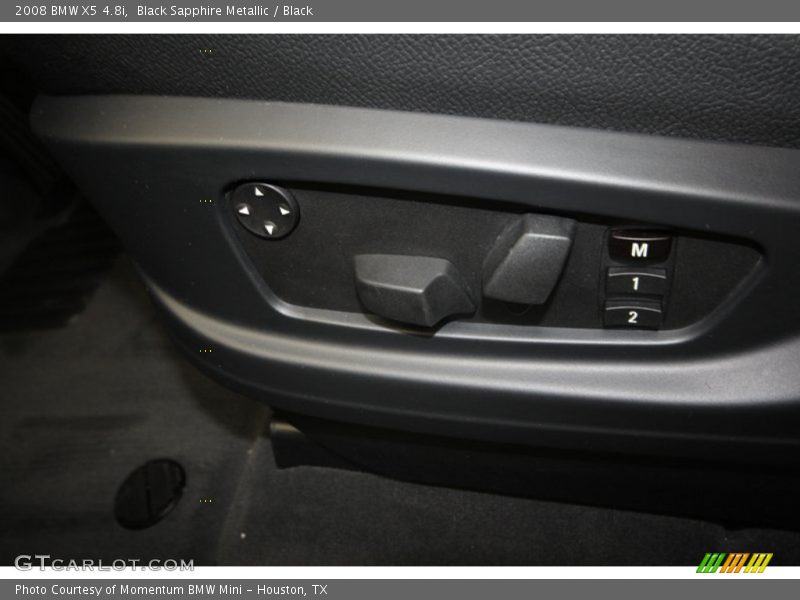 Black Sapphire Metallic / Black 2008 BMW X5 4.8i