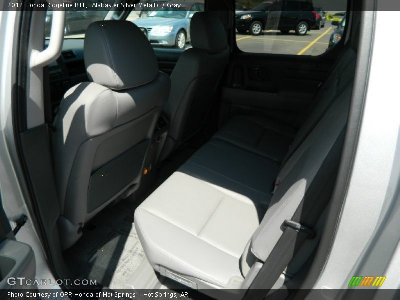 Alabaster Silver Metallic / Gray 2012 Honda Ridgeline RTL