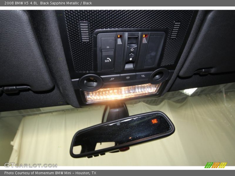 Black Sapphire Metallic / Black 2008 BMW X5 4.8i