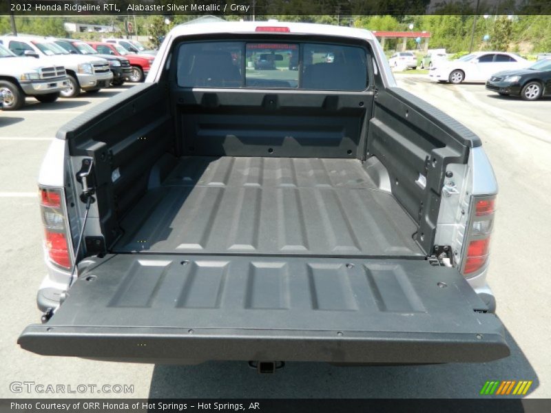 Alabaster Silver Metallic / Gray 2012 Honda Ridgeline RTL